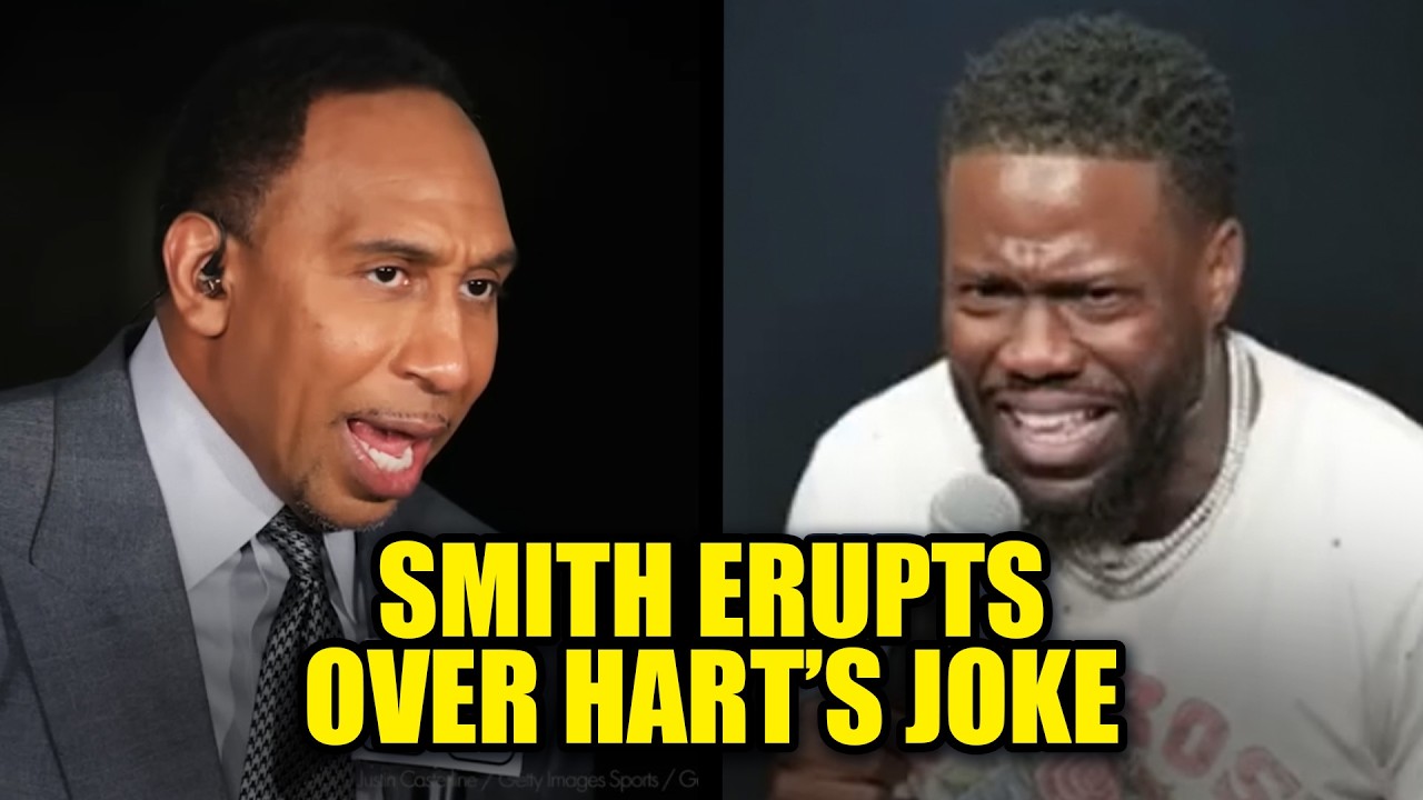 WATCH: Stephen A. Smith SNAPS After Kevin Hart Calls Him Anti-Black