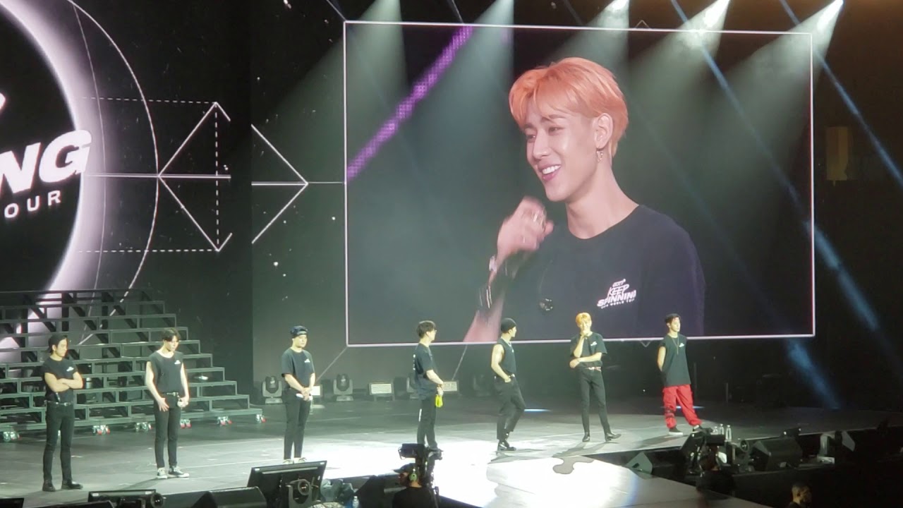 190630 GOT7 Keep Spinning World Tour 2019 in Toronto Canada - Ending Talk + Photo