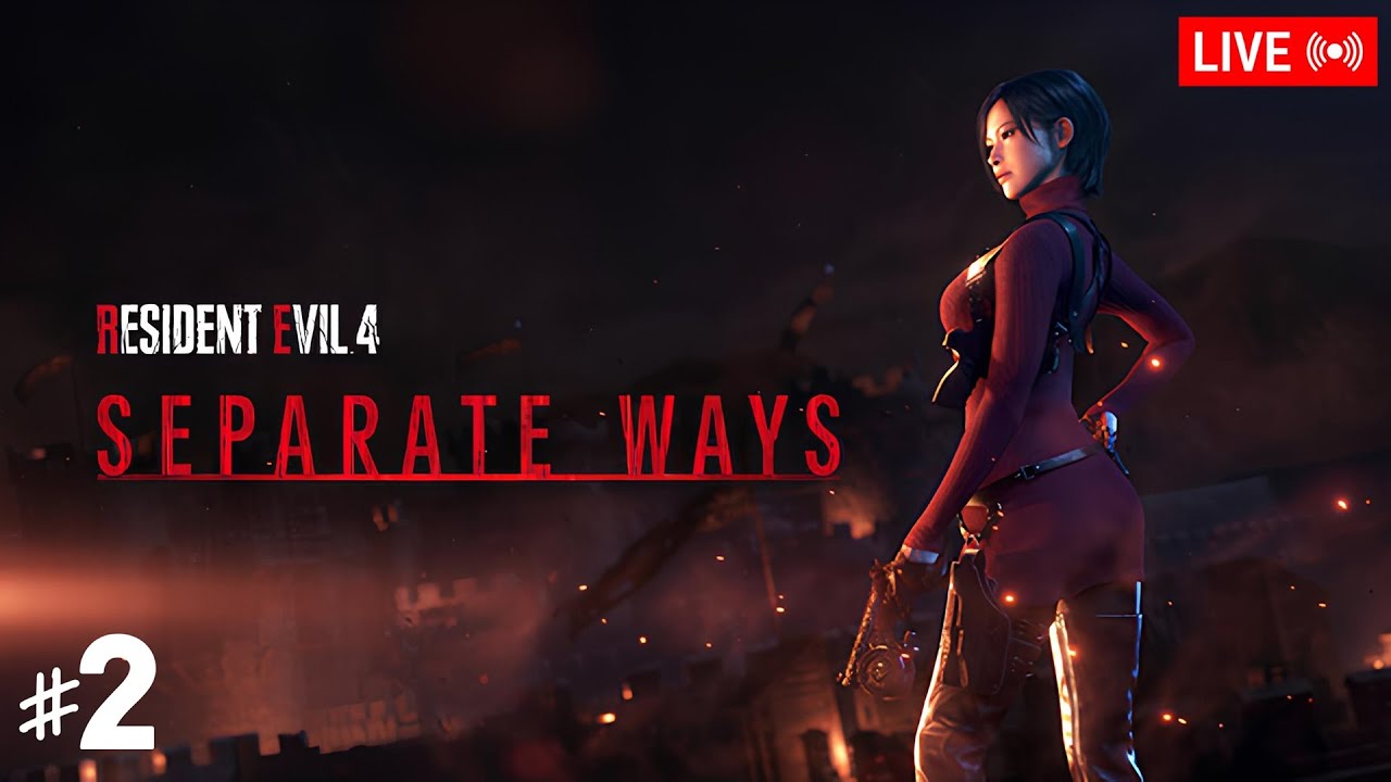 RESIDENT EVIL 4 REMAKE: SEPARATE WAYS - #2: PRIMEIRA VEZ NESTE JOGO [MARATONA]