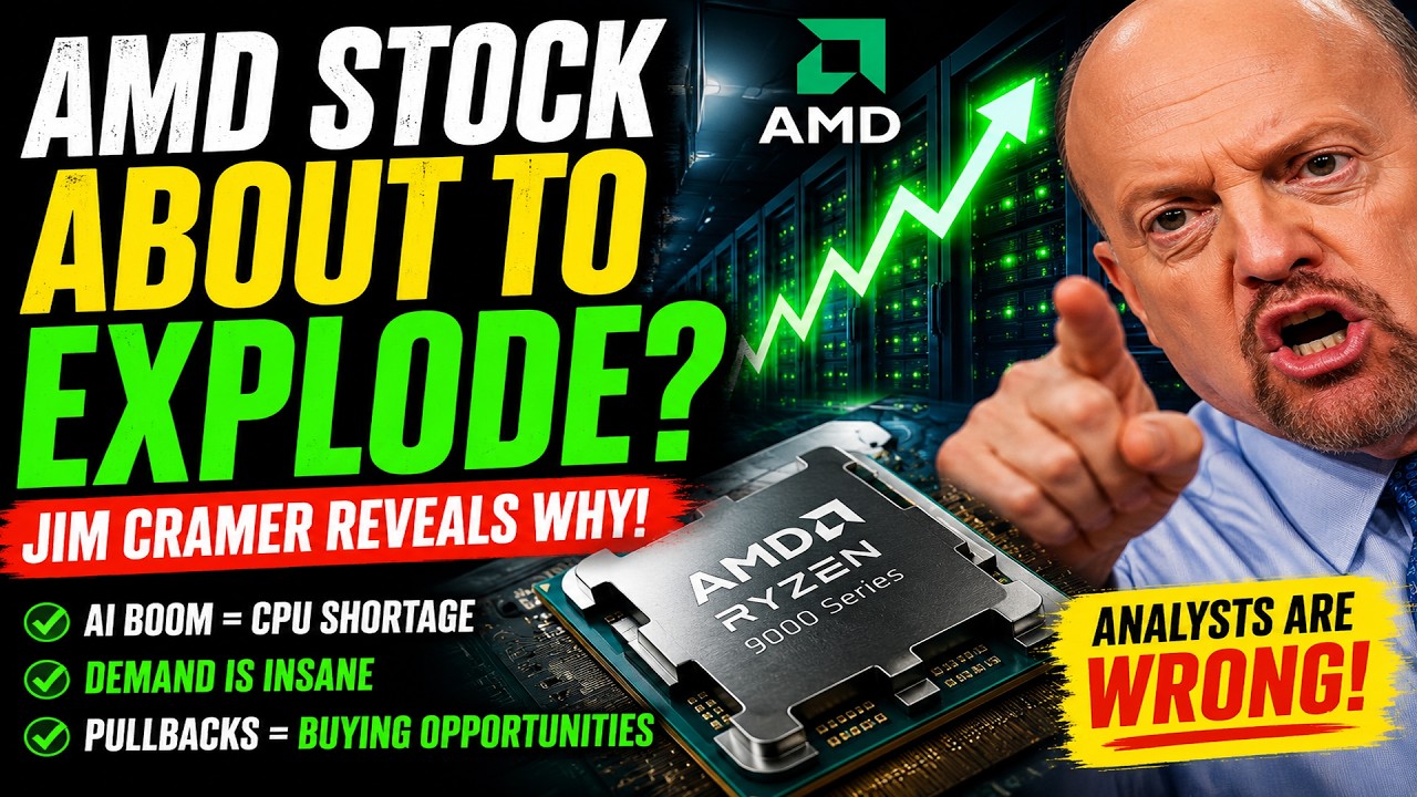 AMD Stock About to EXPLODE? Jim Cramer Says Wall Street Is Missing This AI Boom