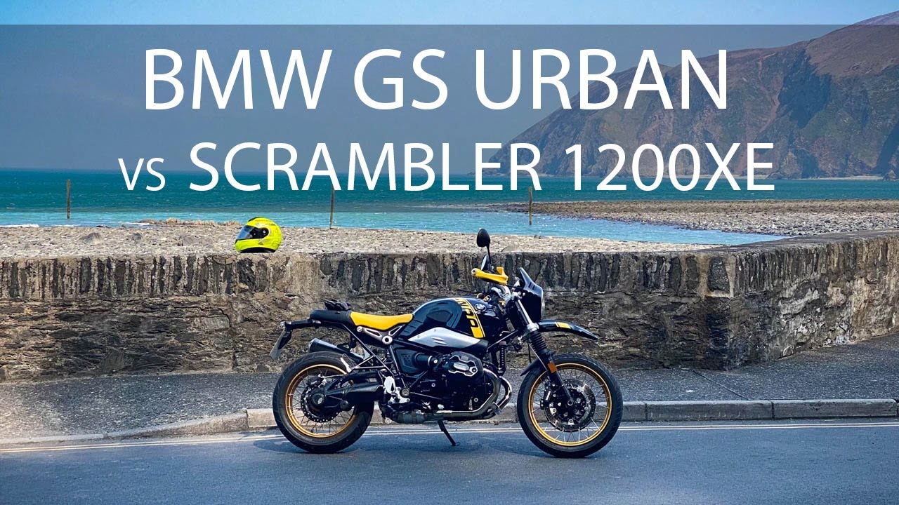 BMW GS Urban vs Triumph Scrambler 1200XE  feat. Motobob