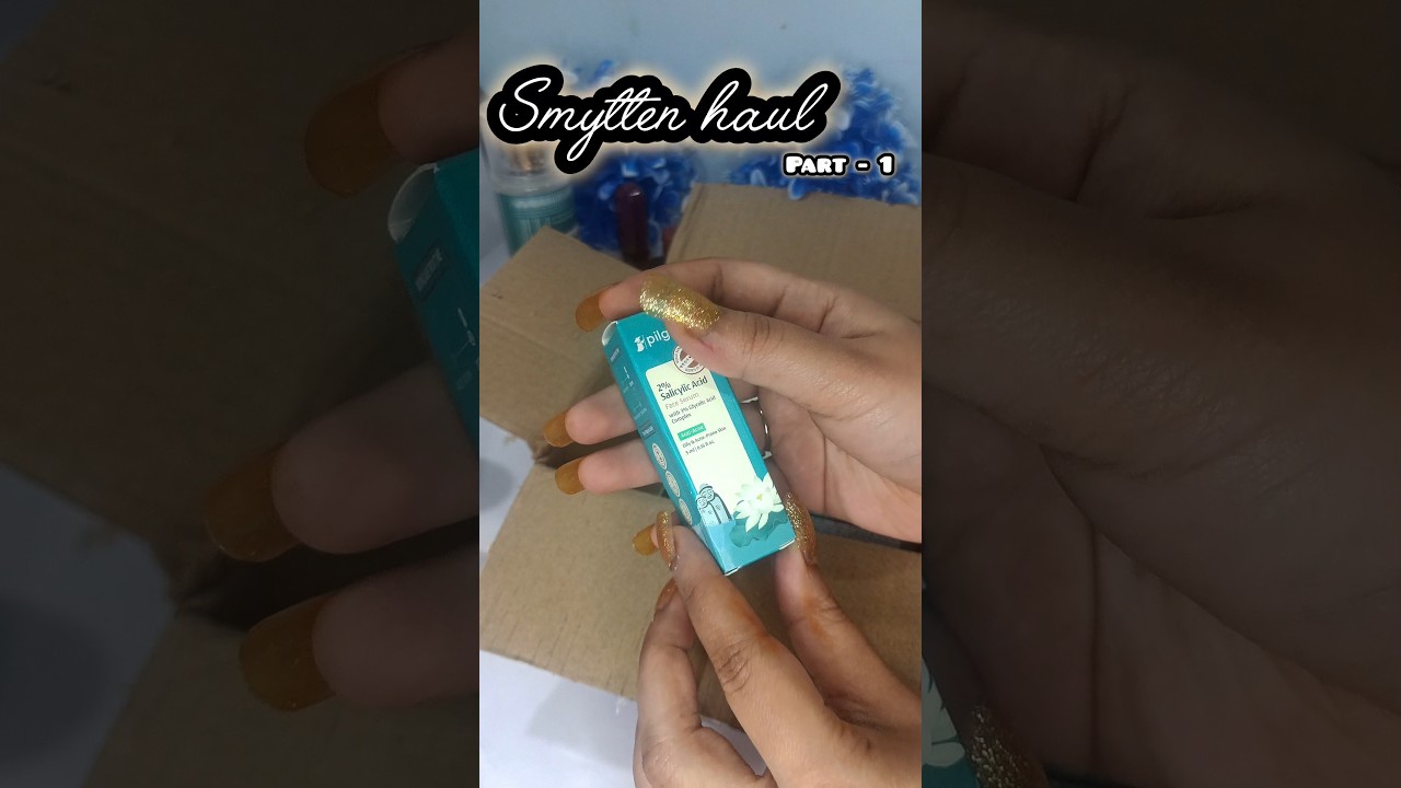 Smytten haul part-1#shorts #ytshorts #explorepage #smytten #fashion #skincare #trial #products
