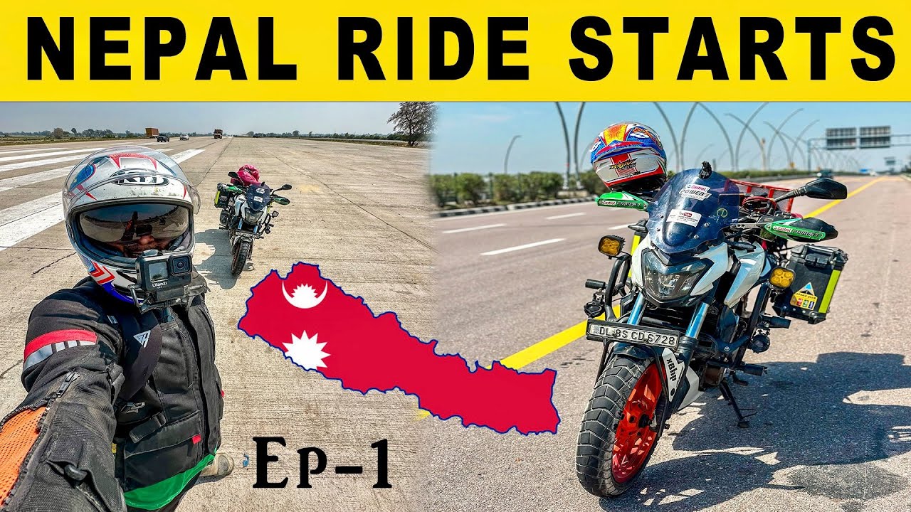 INTERNATIONAL NEPAL🇳🇵RIDE STARTS 🏍️ DELHI TO BASTI | EP-1