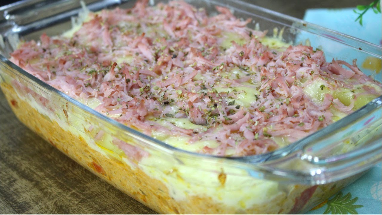 BATATA RECHEADA AO FORNO, DIFERENTE E DELICIOSA