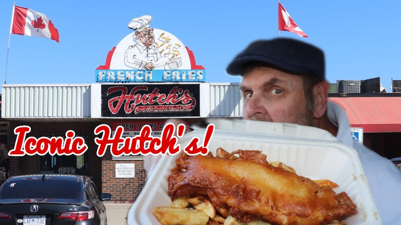 Хотите попробовать рыбу и чипсы Hutch’s on the Beach | Самая культовая закусочная Гамильтона? #fi...