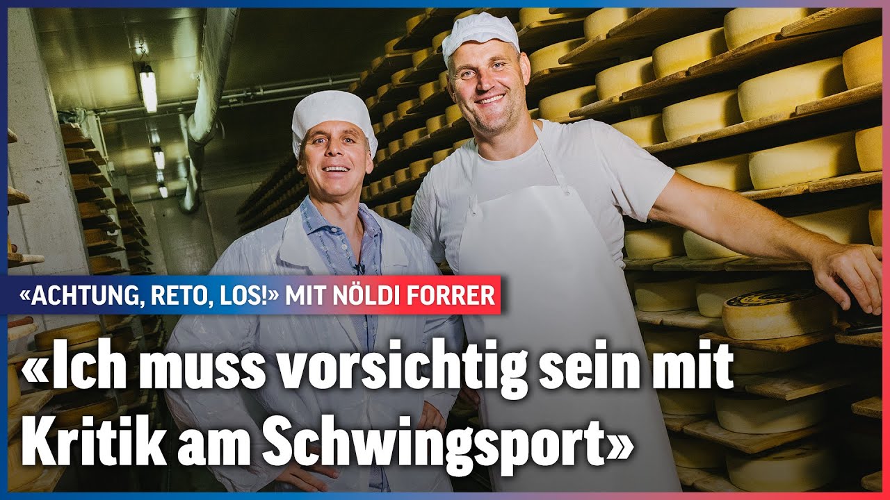 Nöldi Forrer mit Reto Scherrer in der Käserei | Achtung, Reto, los! | Folge 43