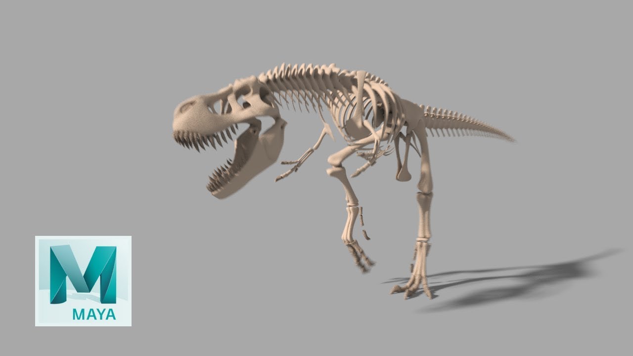 T rex Animation มาทำ walk cyle ให้ T REX เดินแบบโหดๆ กันในคลิปเดียว