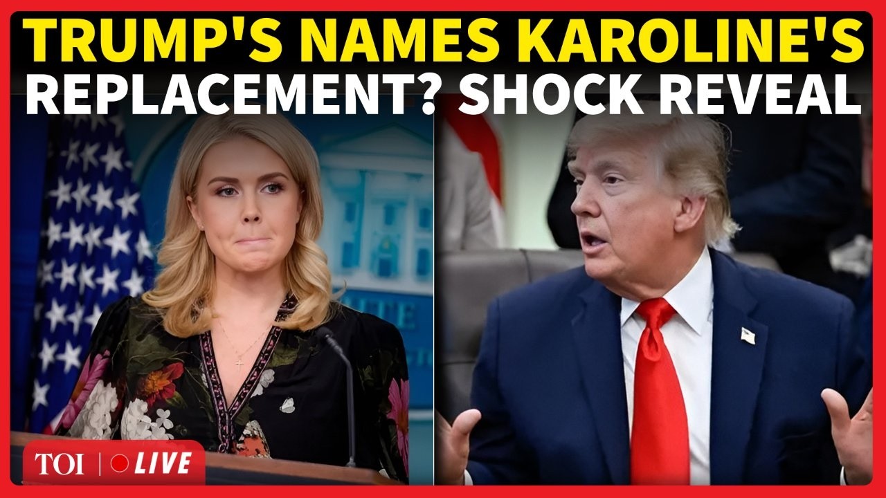 LIVE | Trump Makes Big Reveal On Karoline Leavitt's Last Day; New Update On Canada Tariffs