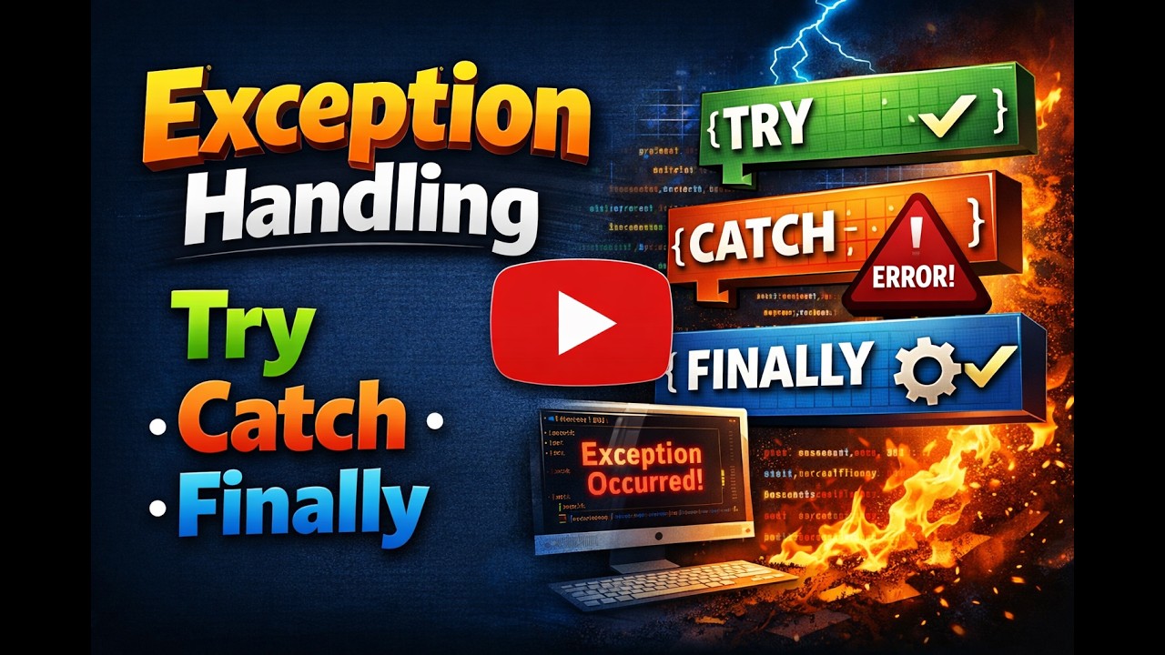 Java Try Catch Finally Explained | Exception Handling for Beginners
