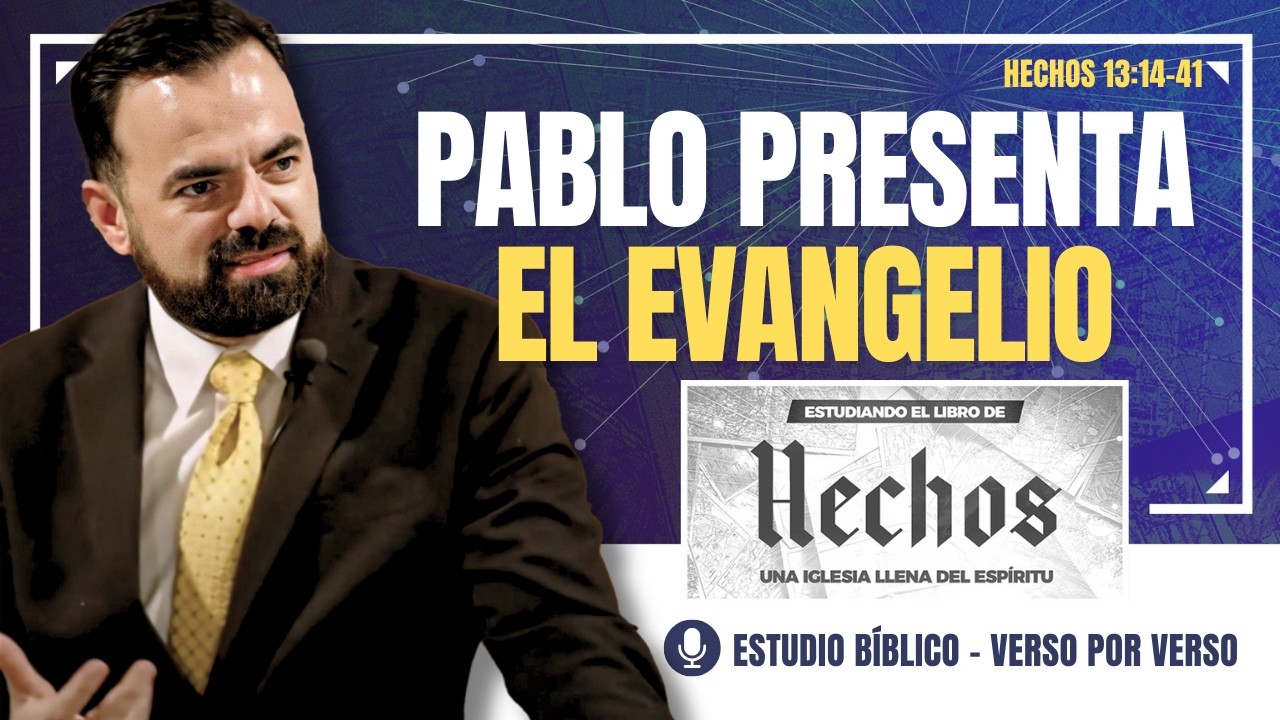 Hechos 13:14-41 | Justificados por Fe, No por la Ley | Ringo Ayala