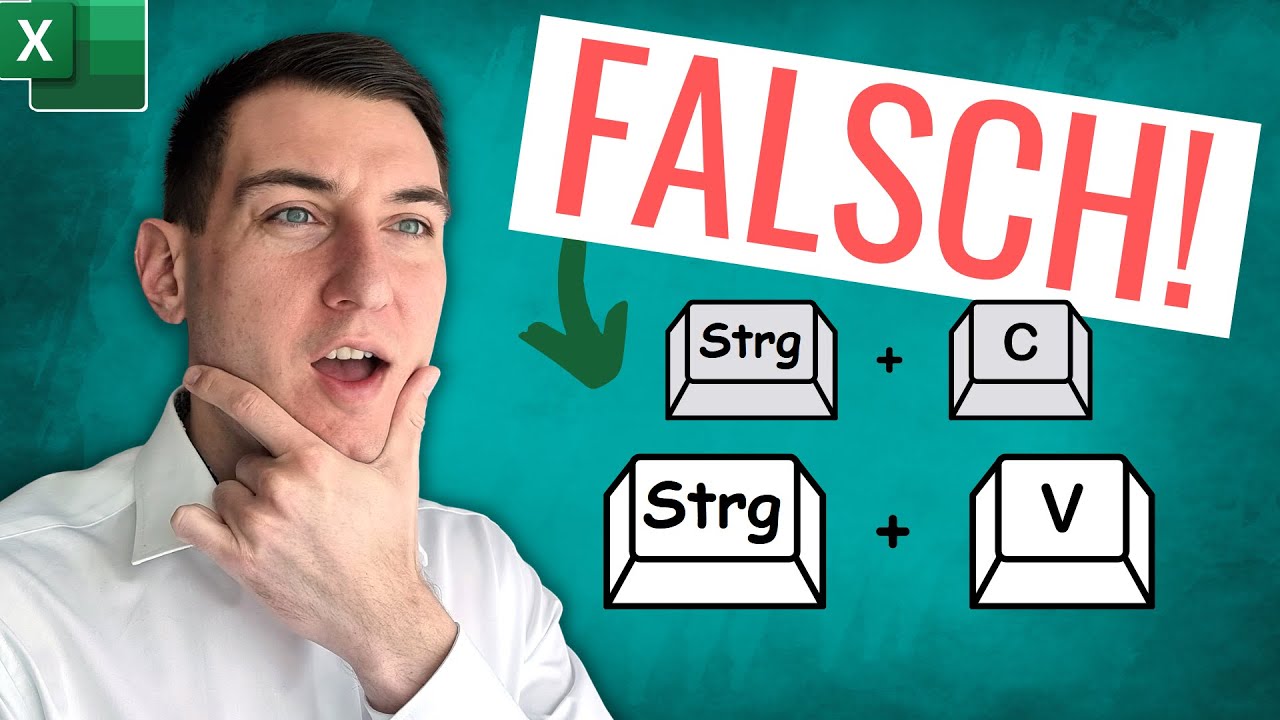 Excel Tipps und Tricks - Diese Kopieren-Shortcuts ERLEICHTERN deine Arbeit✔️ [Kopieren und einfügen]