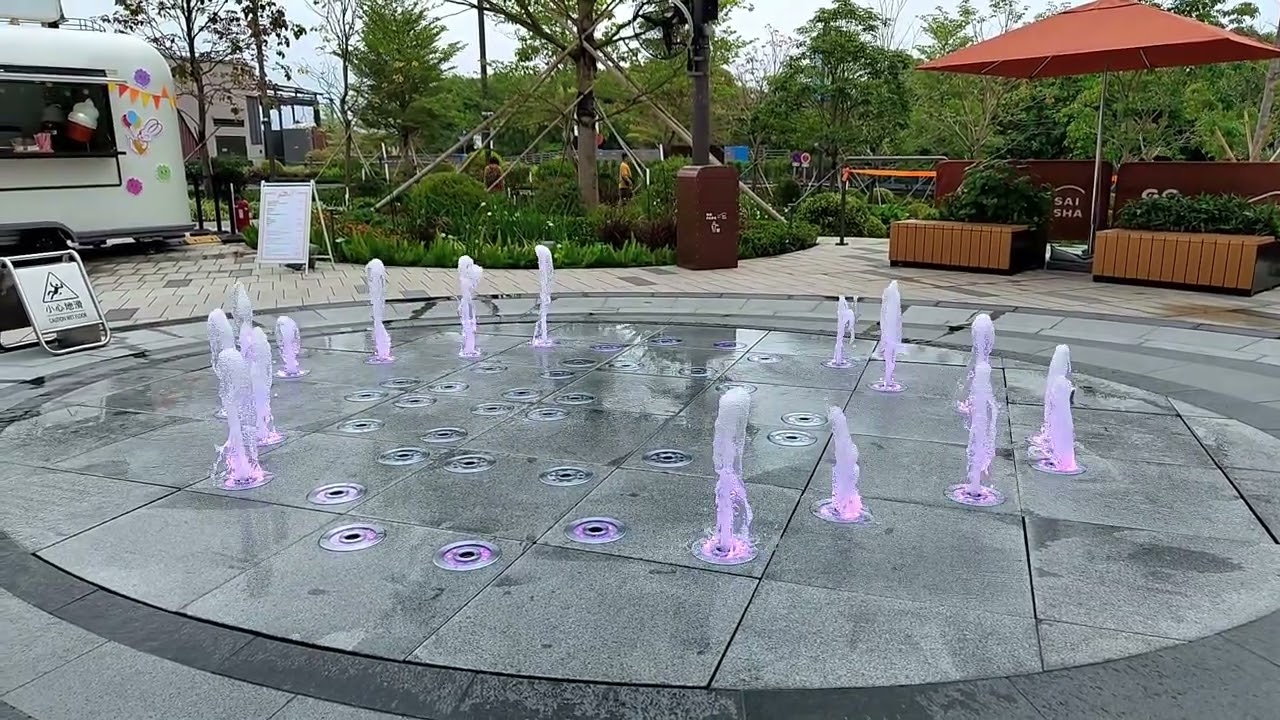 Sai Sha GO PARK fountain 