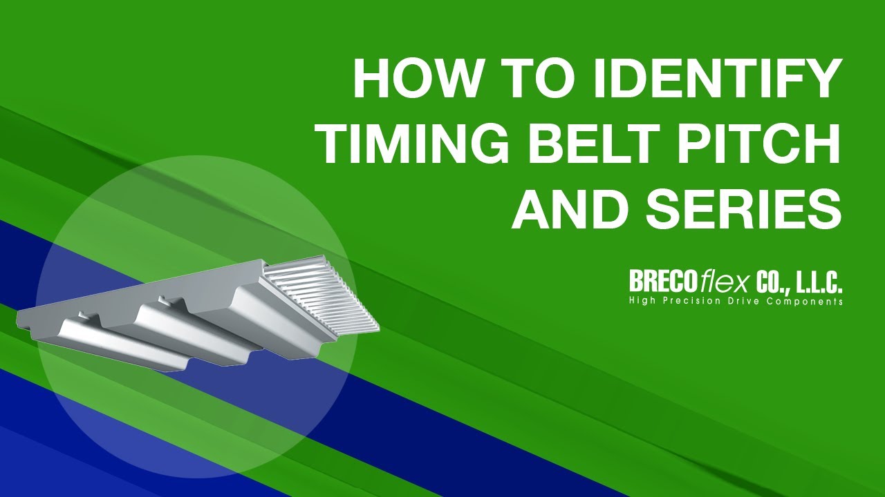 How to Identify Timing Belt Pitch & Series