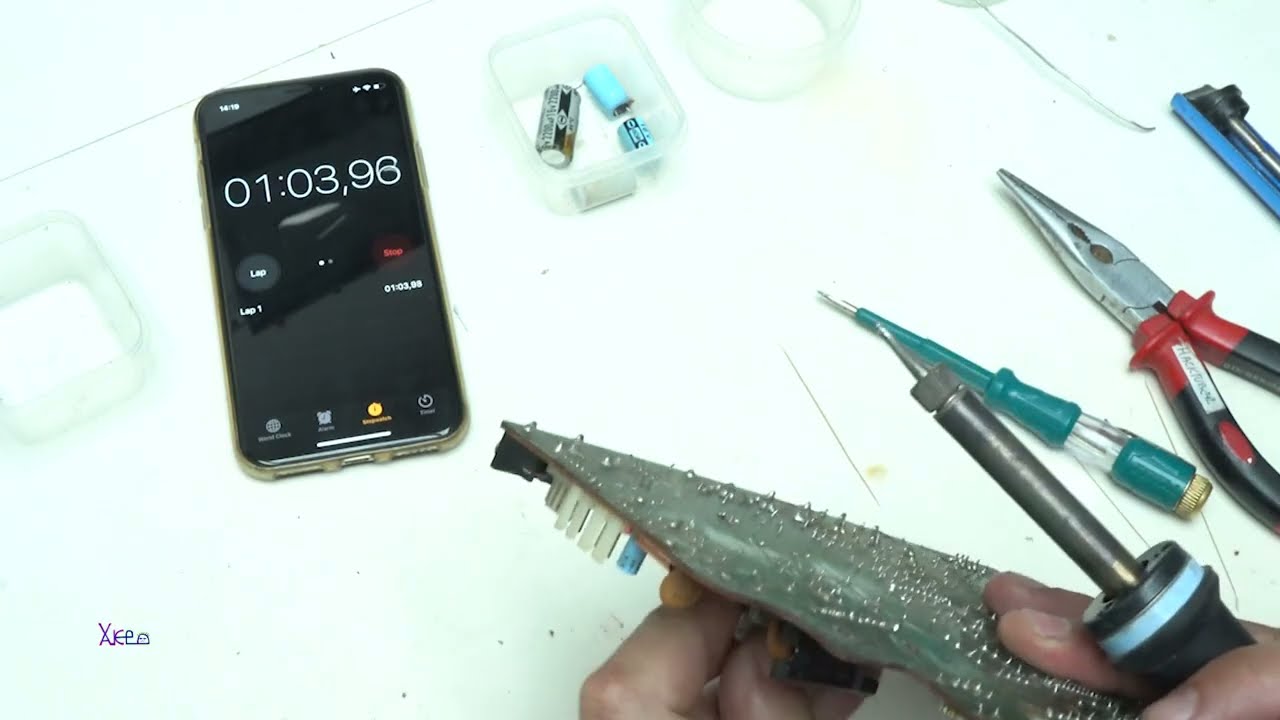 Desolder Electronic Components in 10 min