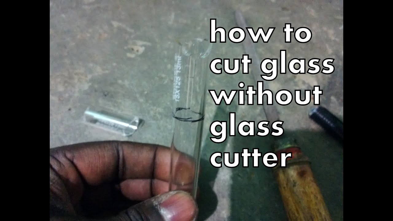 how to cut glass tube without glass cutter tool at home ( New method )