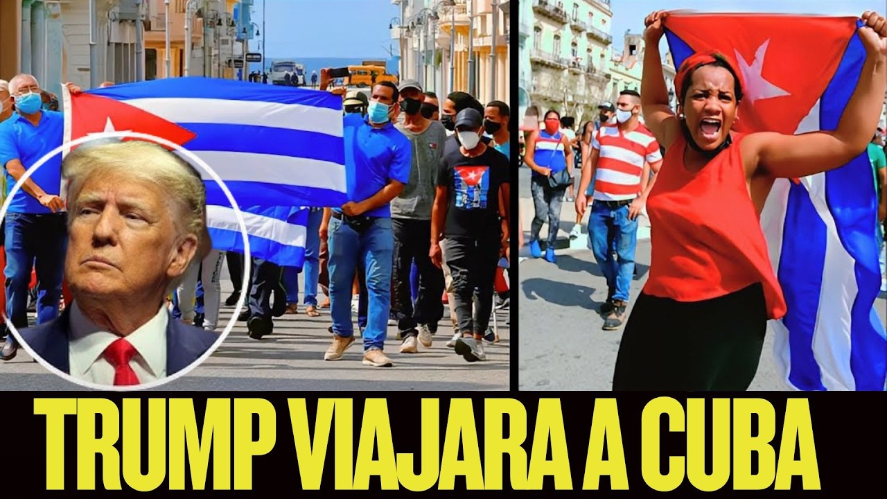 🚨TRUMP VIAJARÍA A CUBA ESTA MISMA SEMANA PARA NEGOCIAR UN NUEVO GOBIERNO EN LA ISLA
