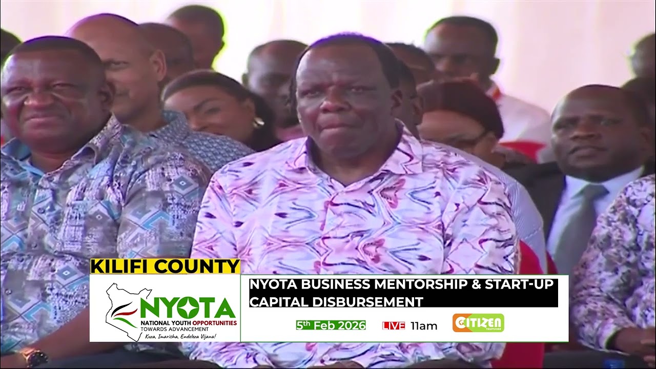 📍We’re going LIVE from Kilifi County!Catch the NYOTA Business Capital Disbursement on Citizen TV!