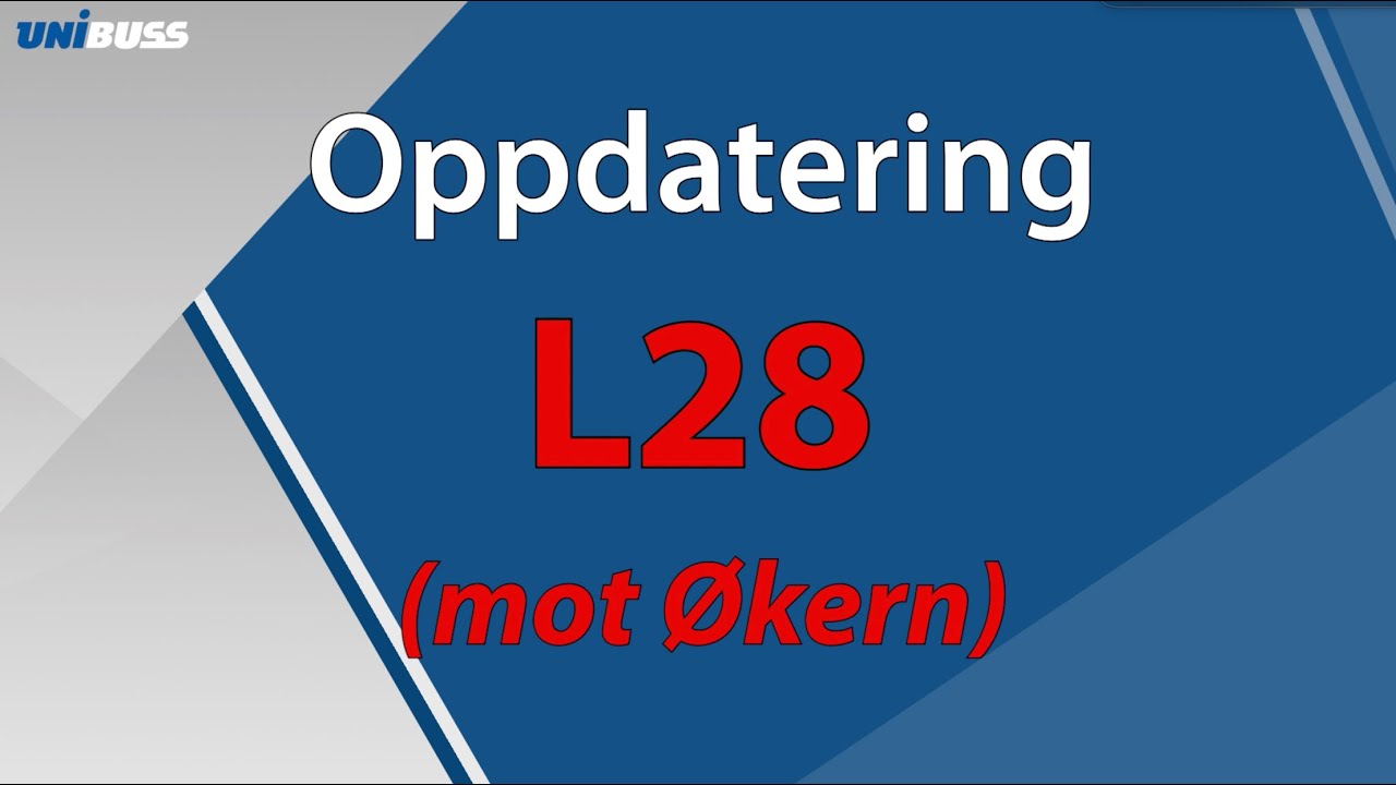 Oppdatering av L28