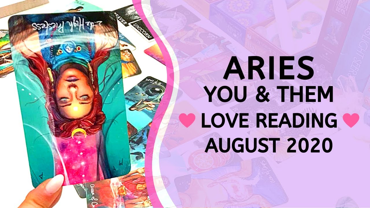 ARIES LOVE ❤️ Hiding Their True Feelings From You ~ You & Them Tarot Reading August 2020