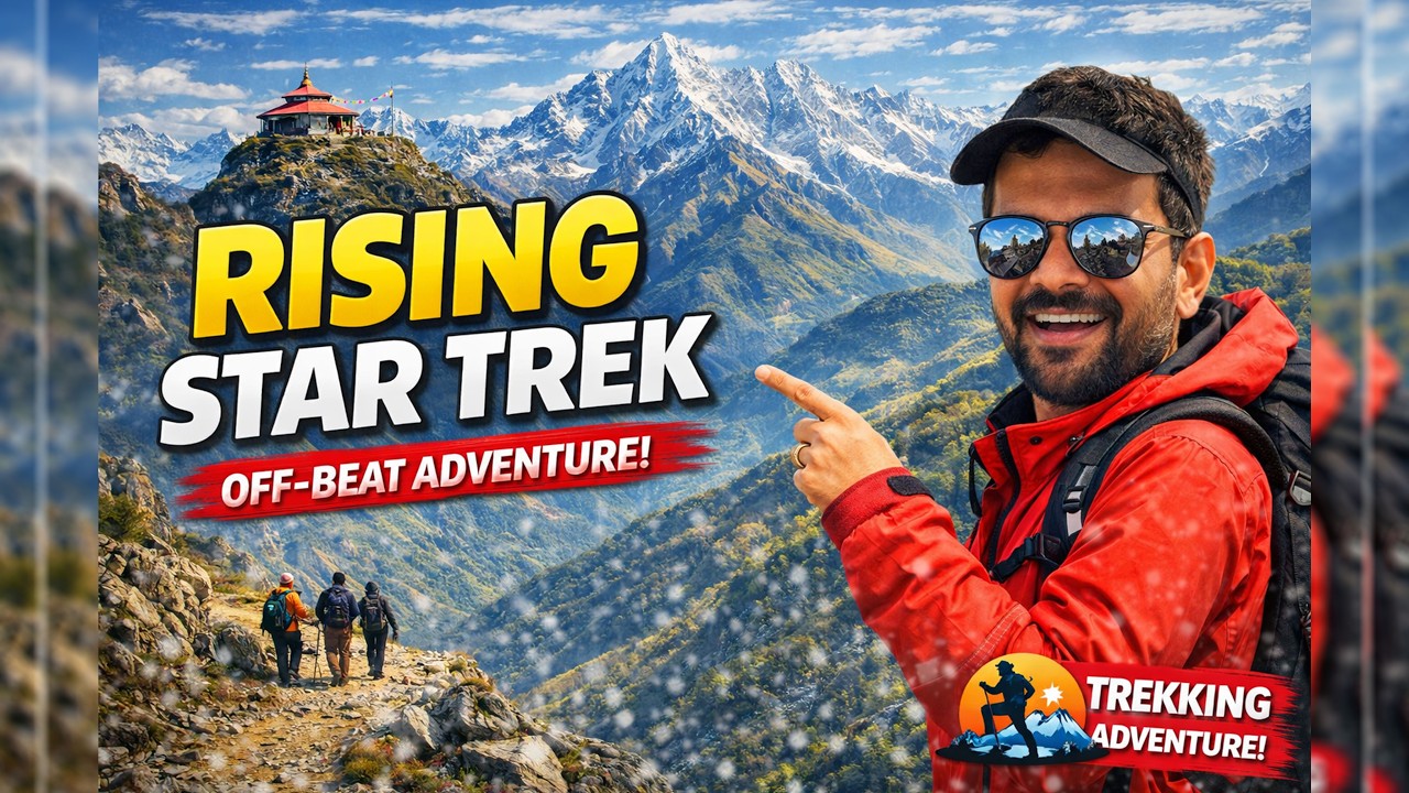 त्रियुंड भूल जाओगे! 🏔️ | Rising Star Hilltop: Dharamshala’s Hidden Star (360° Views)