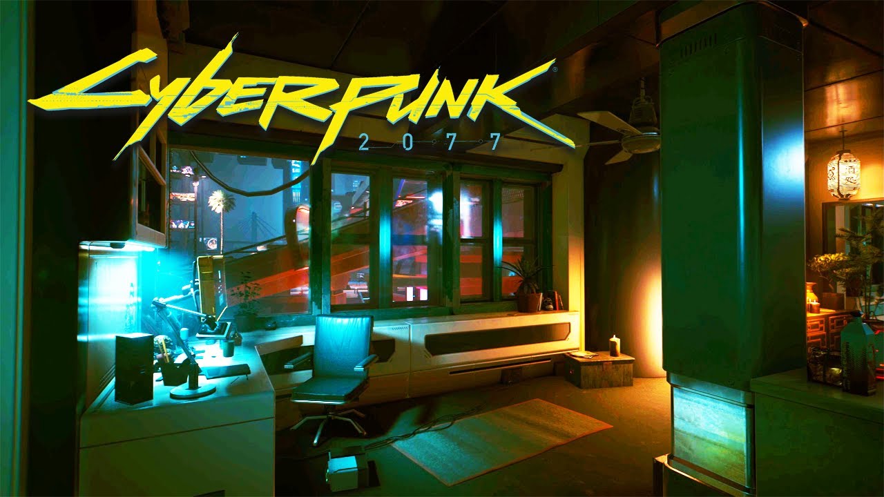 Rest in V's Japantown Apartment | Cyberpunk Ambience