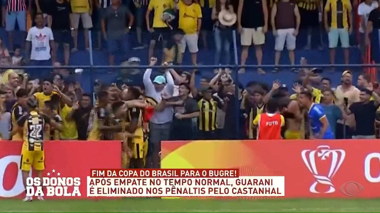 Análise Castanhal 1 (5) X (3) 1 Guarani (25/02) - 26/02/2026 - Os Donos da Bola