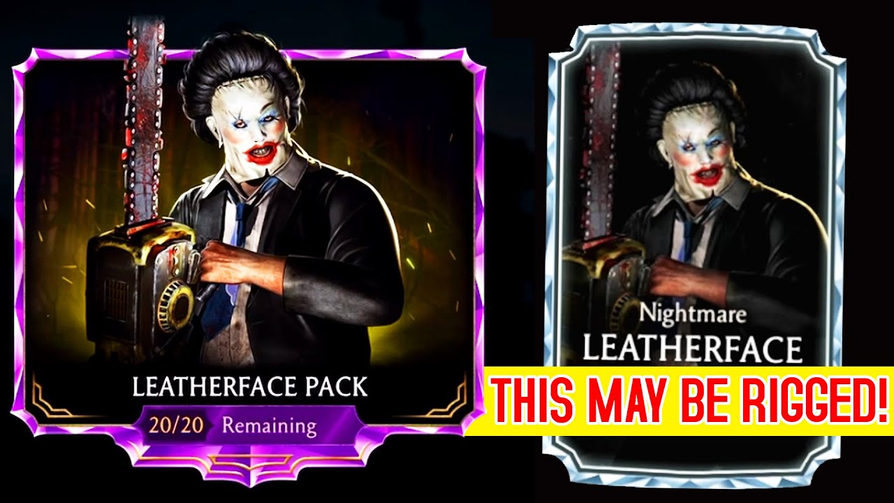 MK Mobile. Trying My Luck with Leatherface Pack. Is This Pack Worth It?