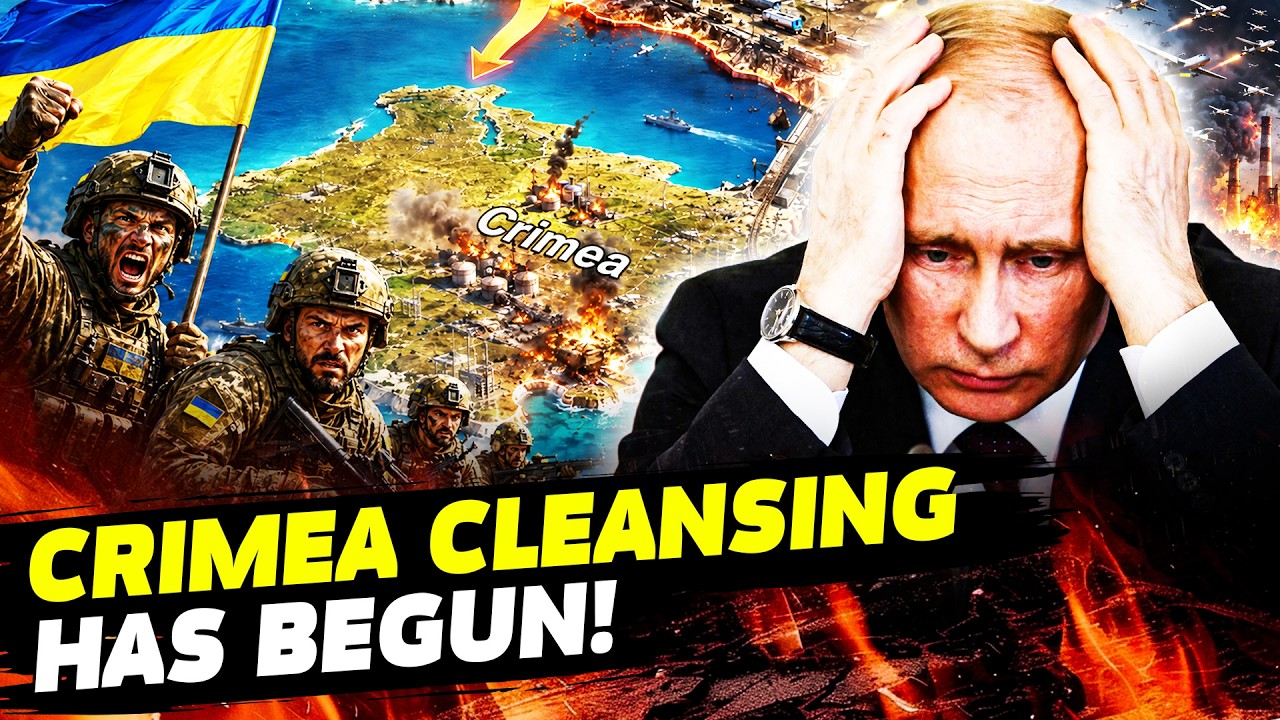 🔥THIS IS THE END! UKRAINE LANDS TROOPS IN CRIMEA! RUSSIA IS BEING FINISHED RIGHT NOW!