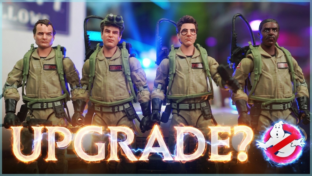 Ghostbusters Plasma Series Rooftop Showdown Four-Pack | UNBOXING + REVIEW