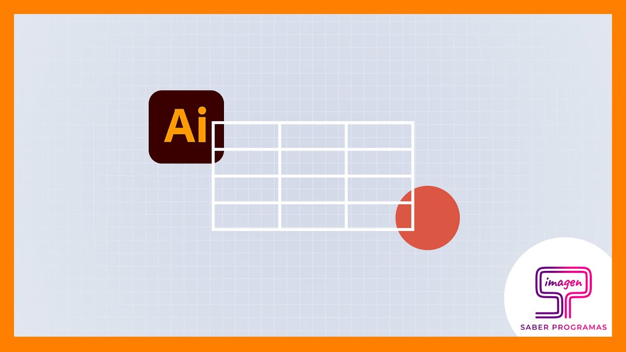 🟧 Cómo hacer una CUADRÍCULA en Illustrator 🟧