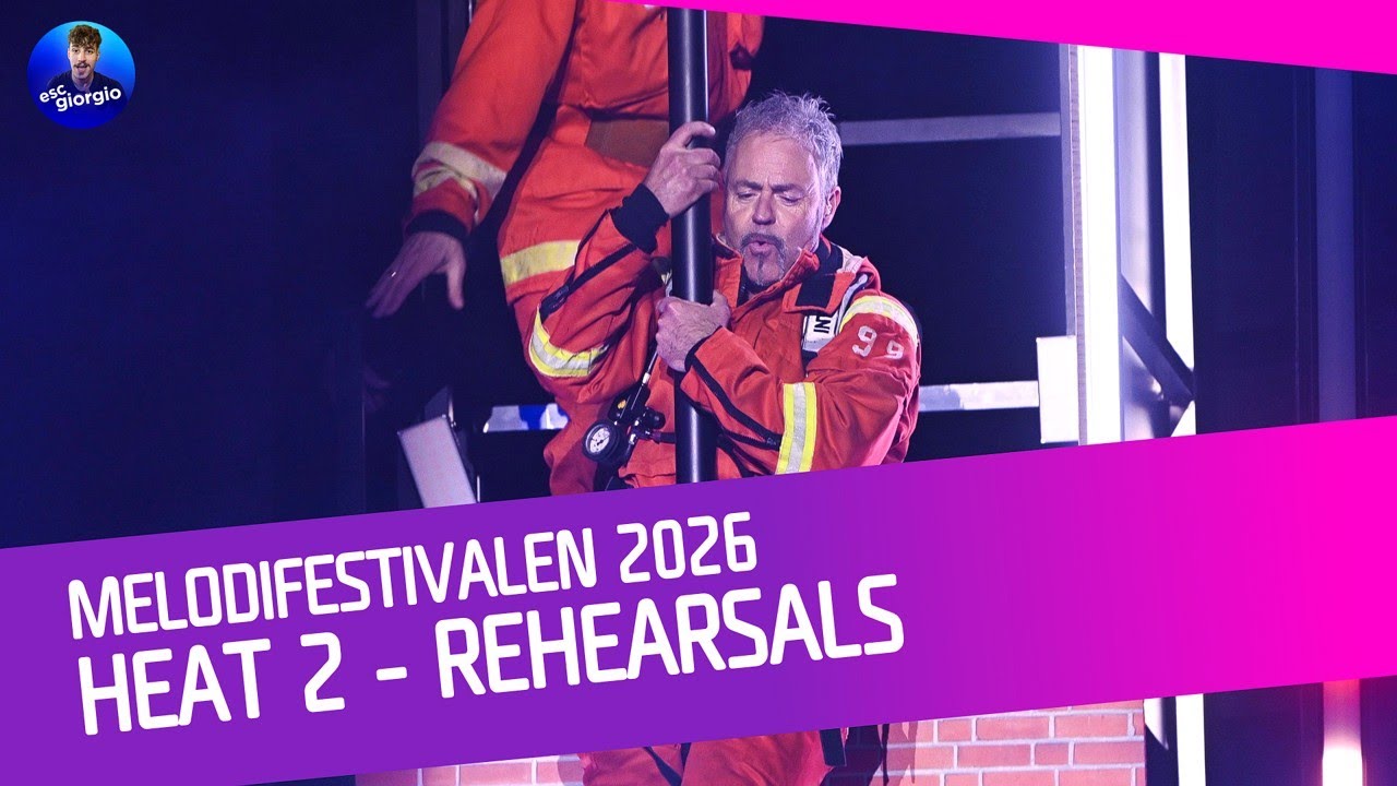 🇸🇪 Melodifestivalen 2026: Заезд 2 - Репетиции