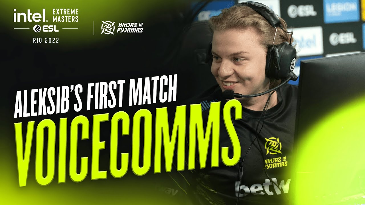Aleksib's FIRST MATCH in NIP | IEM Rio RMR Voicecomms