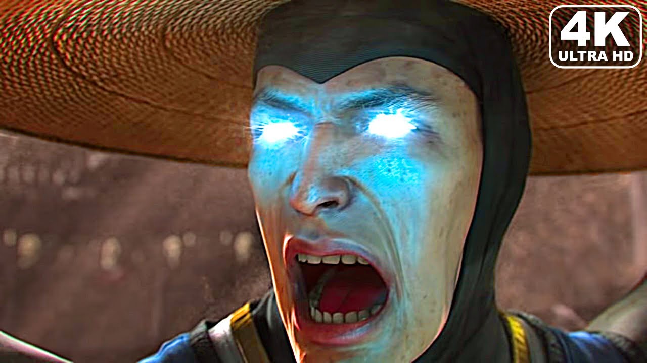 Raiden Destroys Everyone Fight Scene 4K ULTRA HD - MORTAL KOMBAT X