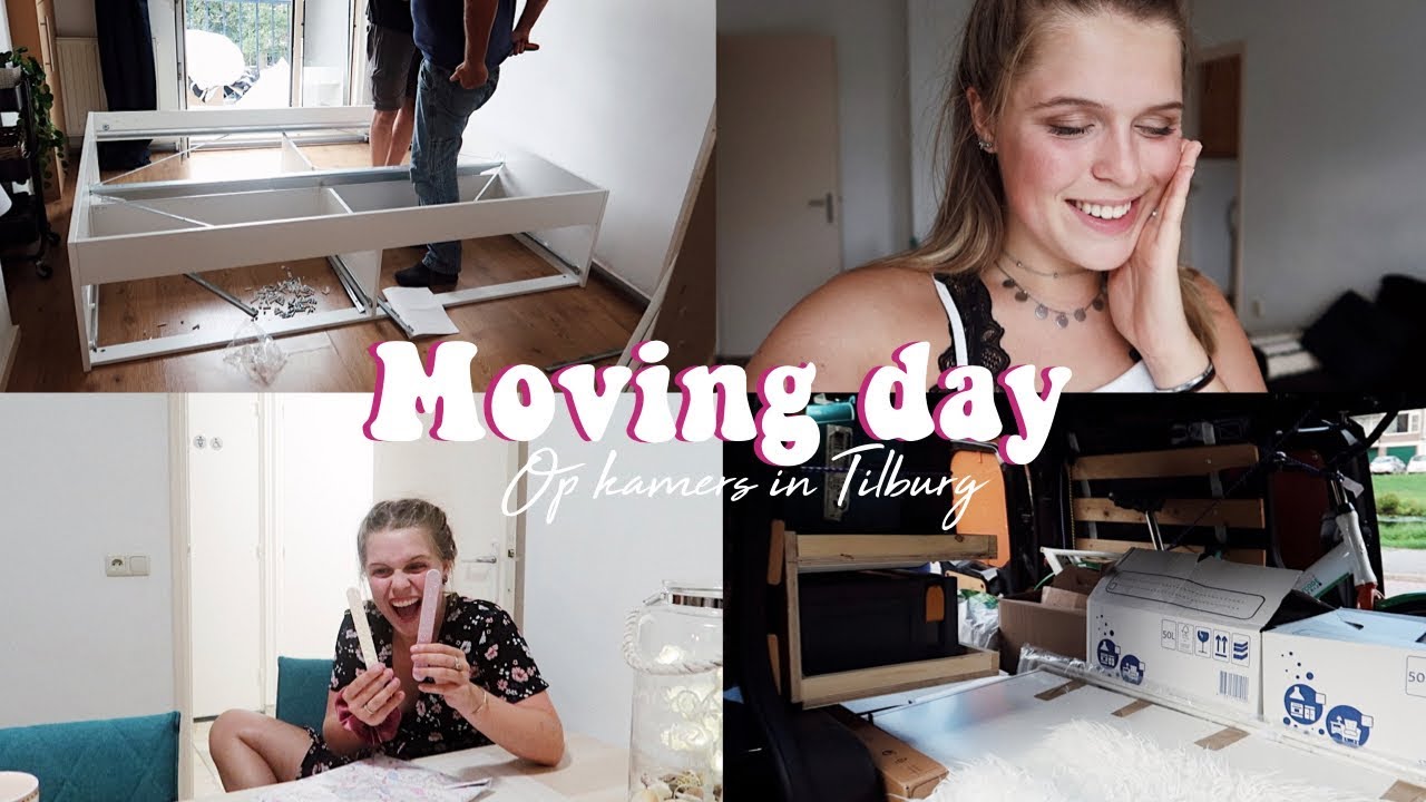 VERHUISVLOG ☆ op kamers in Tilburg!