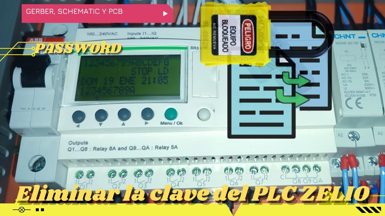 ⚡ Eliminación la clave de PLC Zelio de Schneider con Zelio Soft 2