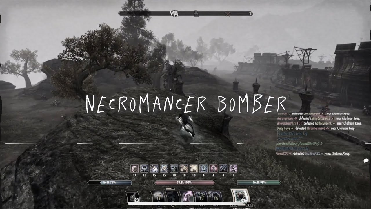 ESO PVP NECRO BOMBS U45