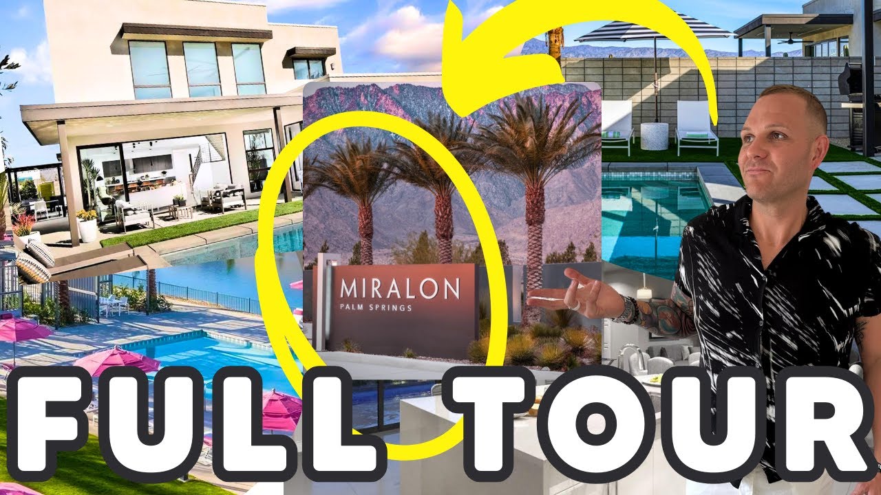 NEIGHBORHOOD TOUR OF MIRLON PALM SPRINGS- MASTER PLAN COMMUNITY IN PALM SPRINGS, CA