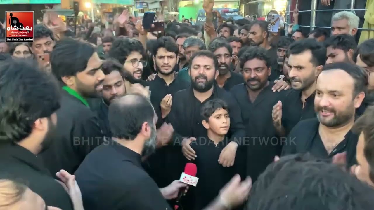 Aja Ali Akbar Aa l 25 Muharram Bhitshah Azadari 2025 l Bhittai Sadat l