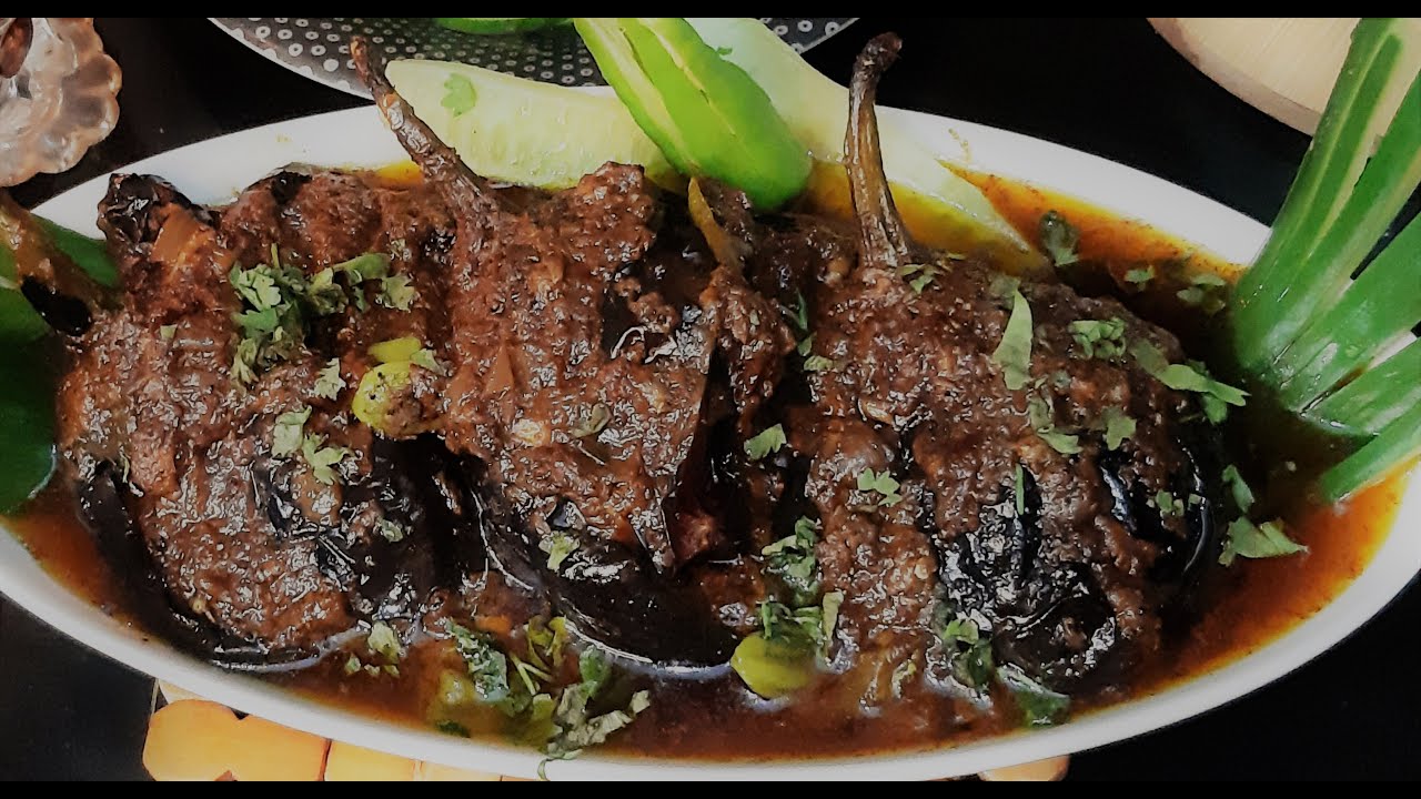 Masala Bharay Baingan - Bharwan Baingain Recipe by Cooking In Minutes