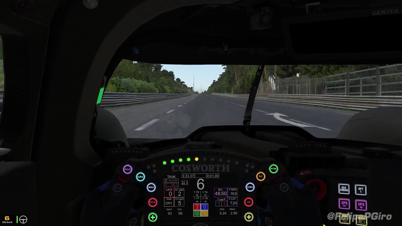 iRacing GTP - Acura ARX-06 | Le Mans race lap (3:26.831)