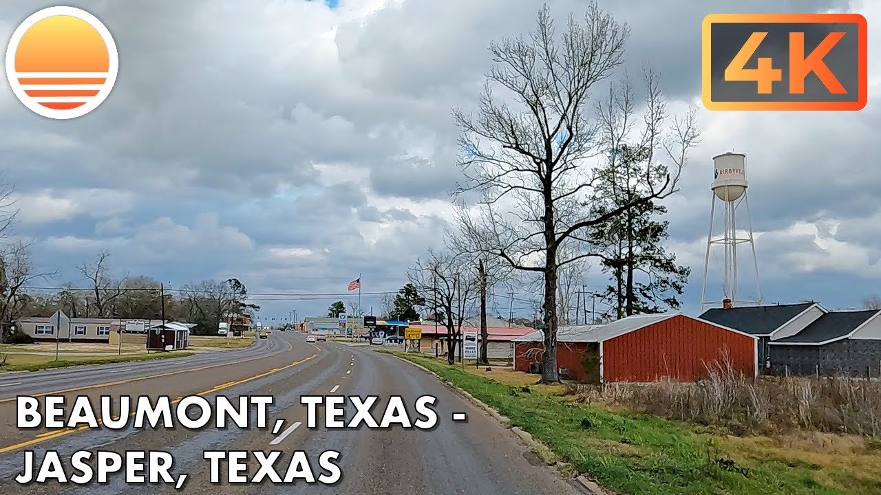 Beaumont, Texas to Jasper, Texas! Drive with me!