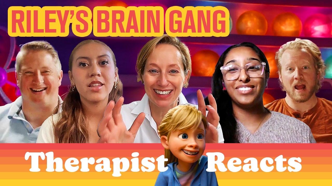 INSIDE OUT 2 and the Teenage Brain: Dr. Damour and Riley's Crew