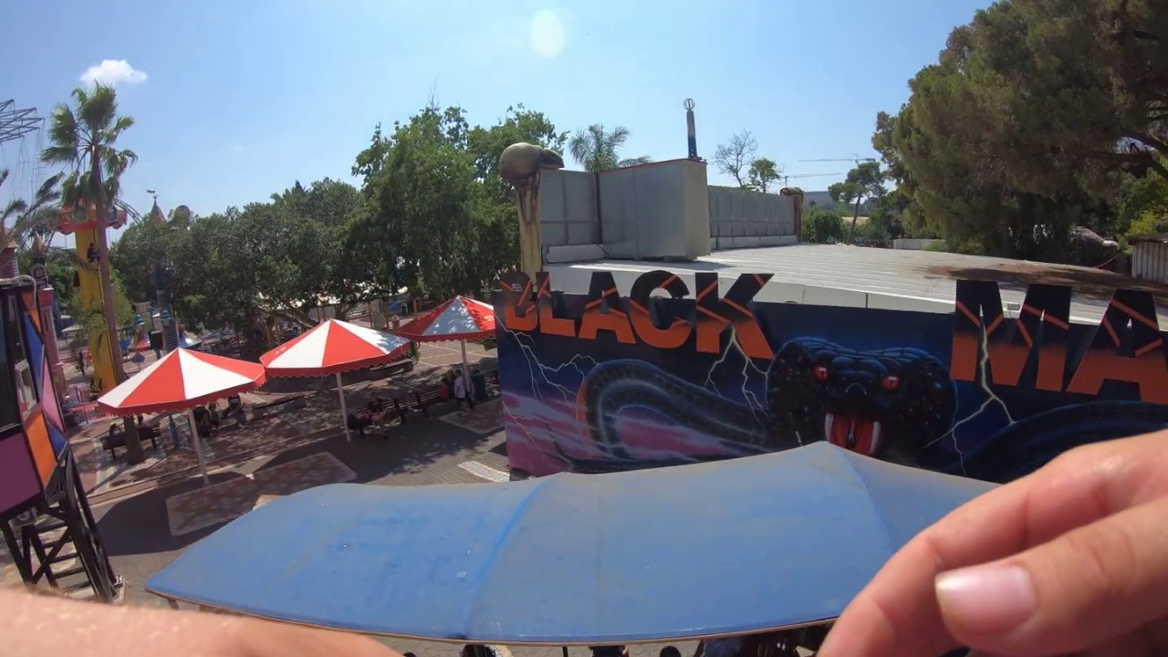 הבלאק ממבה בלונה פארק תל אביב  2019 (GOPRO HERO7 BLACK)