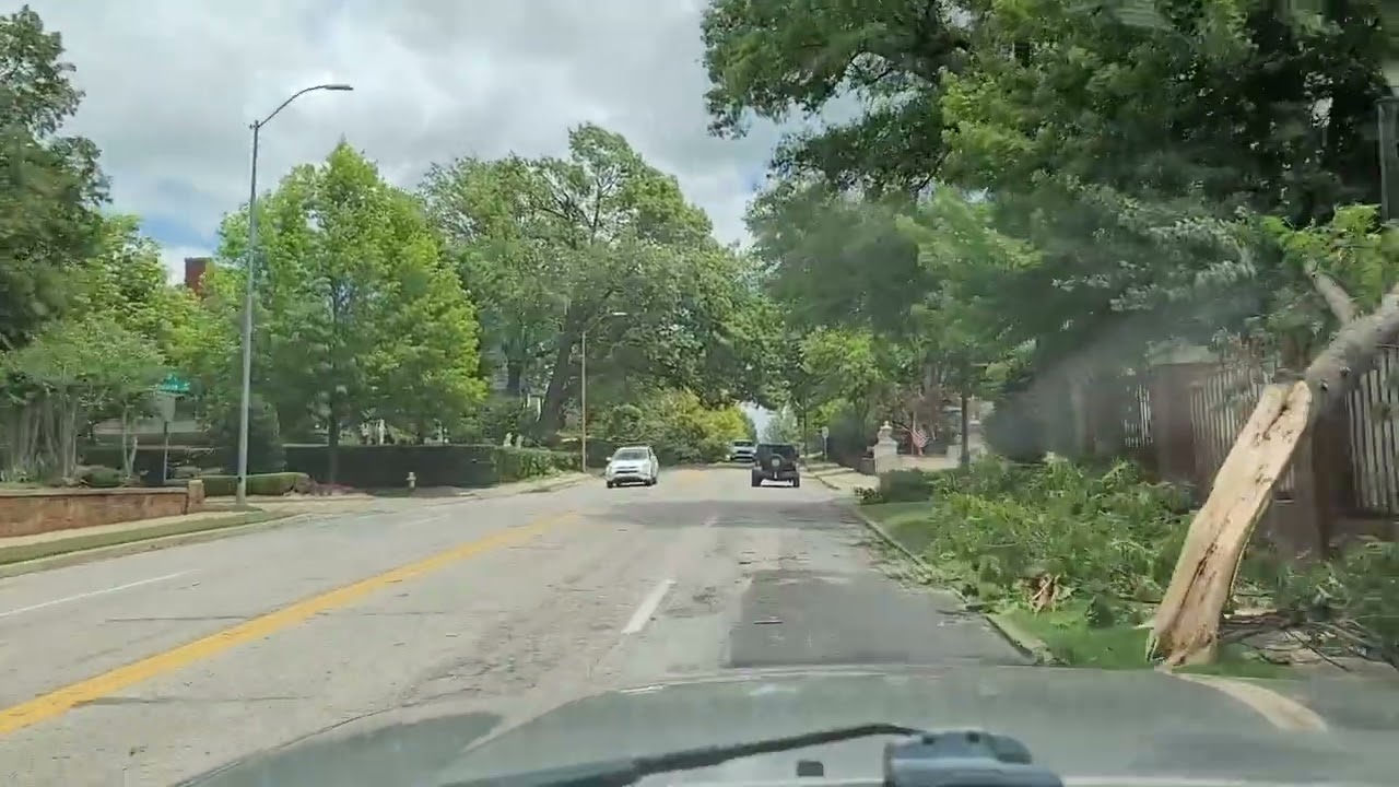 Tulsa 100mph storm June 18, 2023 aftermath
