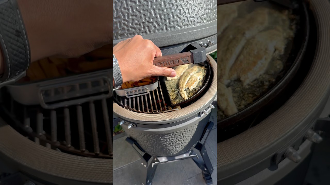 THE BASTARD VX - Pangasius #kamado #bbq #grill #barbecue #thebastard #food #cooking #outdoorcooking