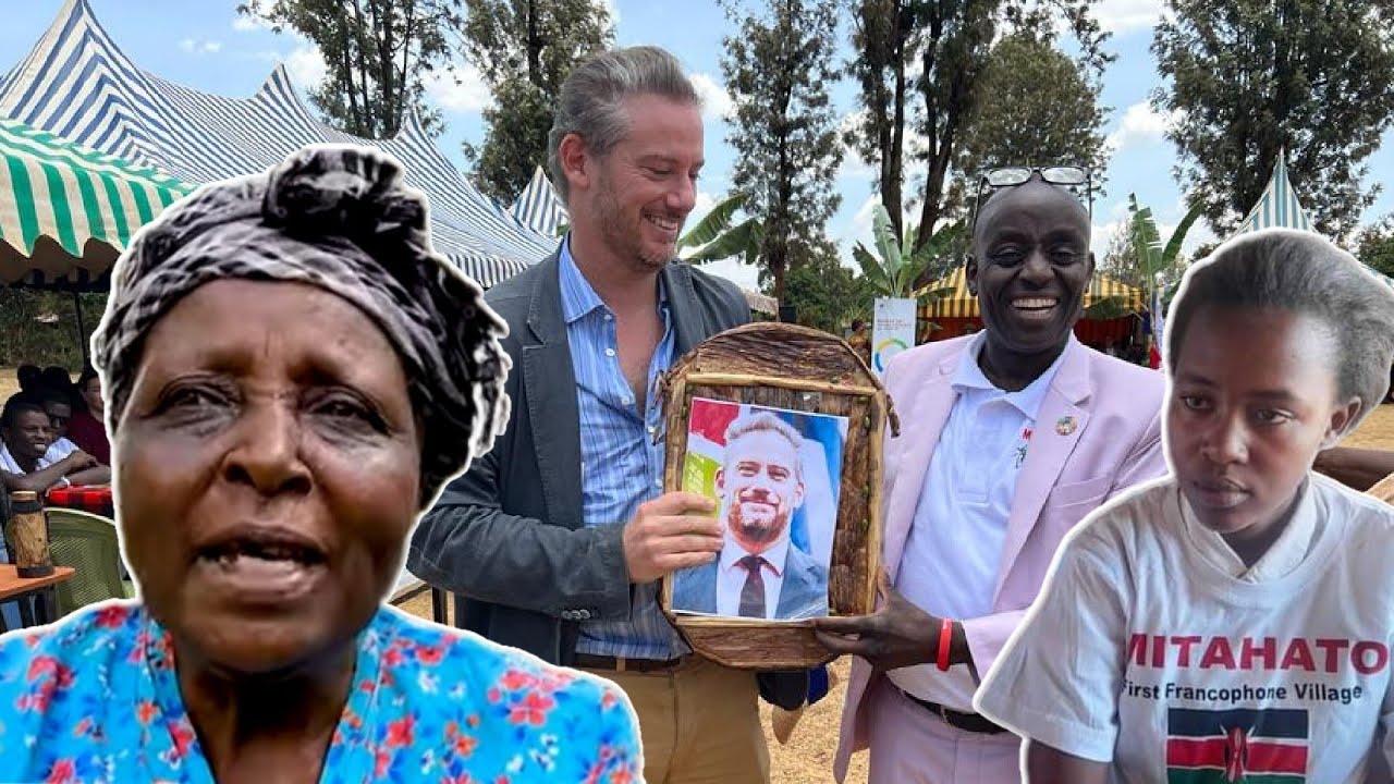 How Chris Mburu,United Nations (UN) Started The First French Speaking Village In Mitahato Kenya