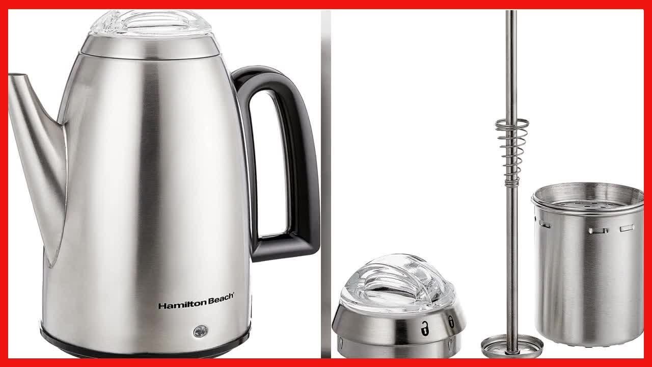 Hamilton Beach 12-Cup Stainless Steel Percolator Review: Reliable Coffee That Stays Hot