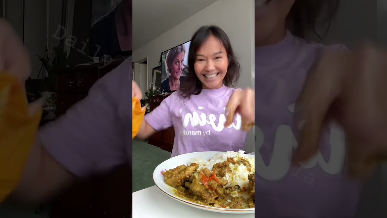 Bunda Corla Makan Bebek Bumbu Kari Aceh ❗