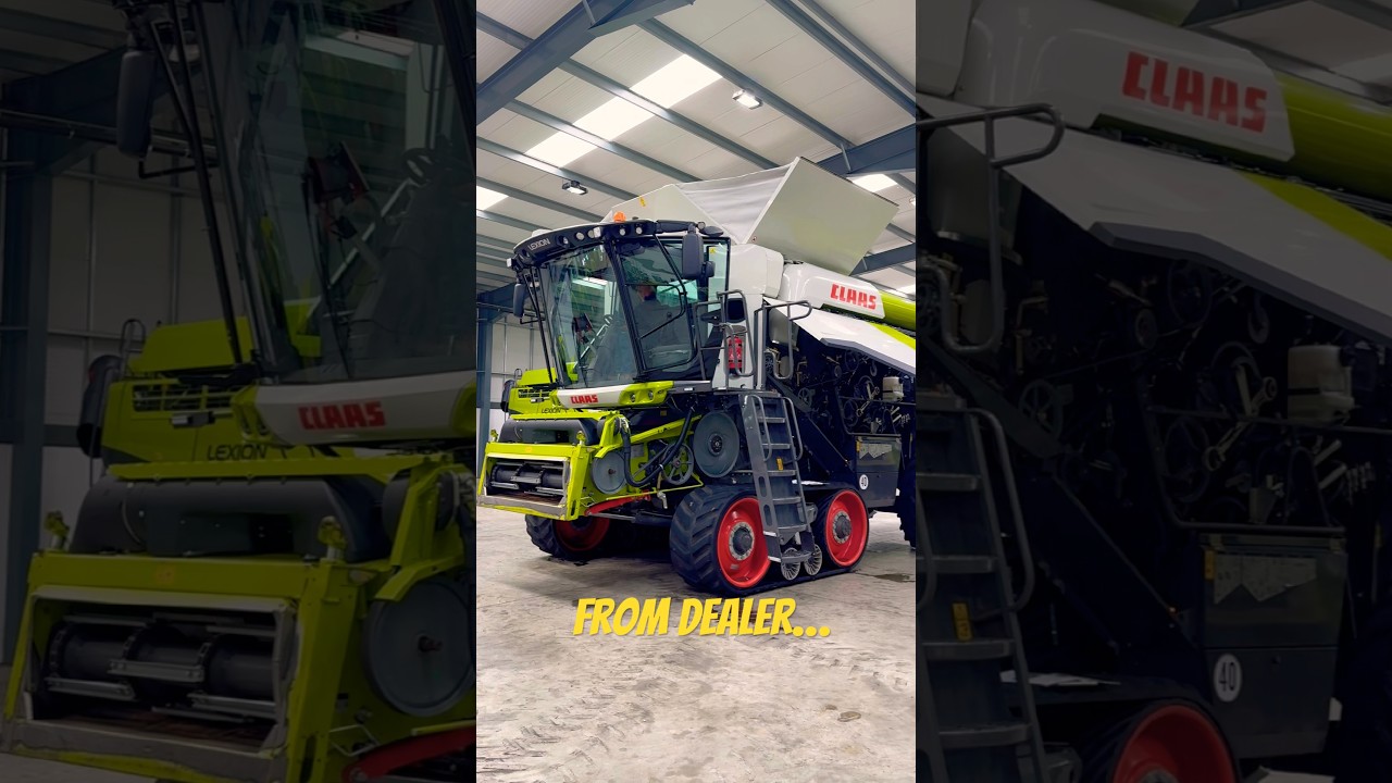 Combine upgraded&hellip;.. CLAAS Lexion 8900 #claas #combineharvester #farmstrong #britishfarming