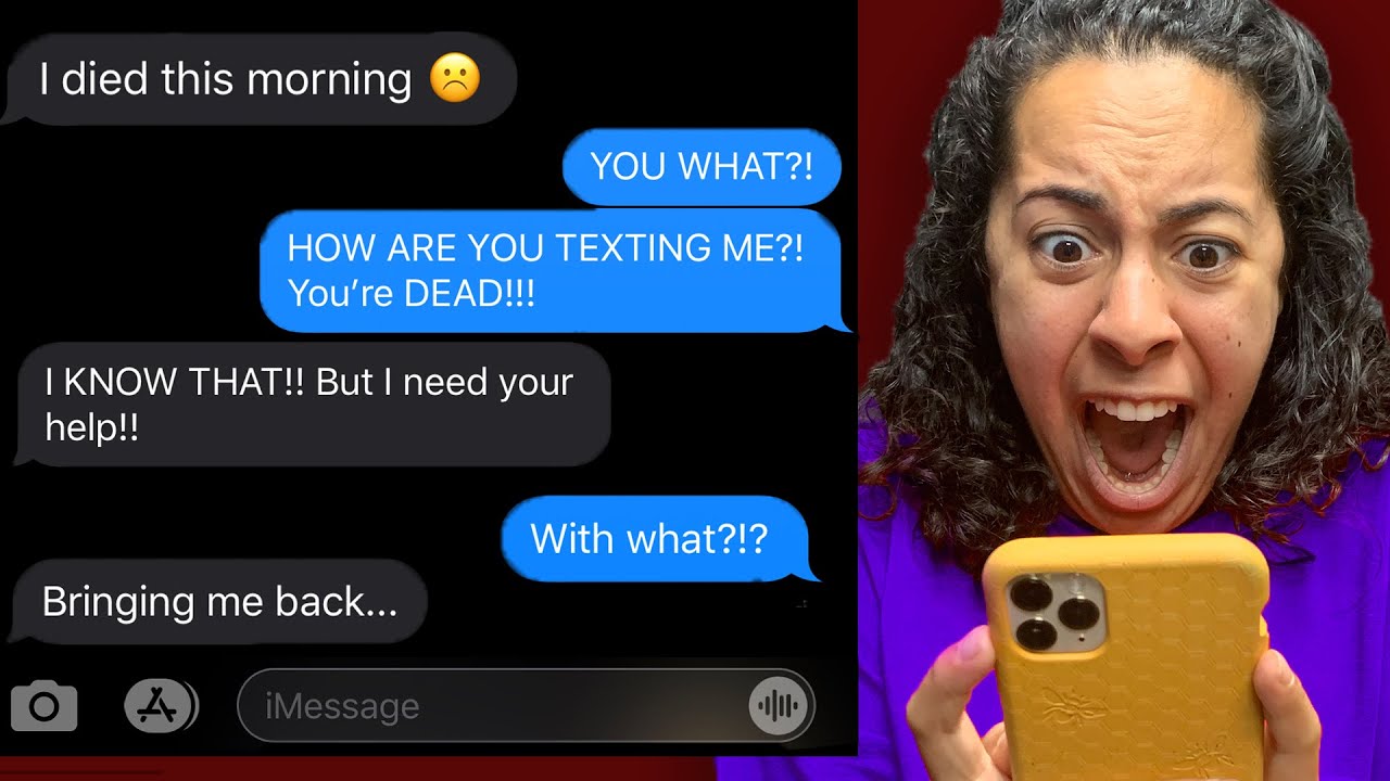 My DEAD Best Friend TEXTED ME!! *Texting My DEAD BEST FRIEND*